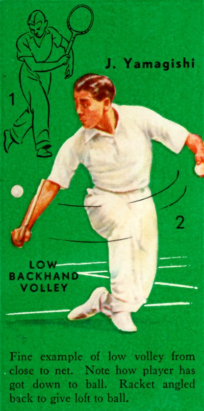J.山岸-ローバックハンドボレー、c1935。 作： Unbekannt