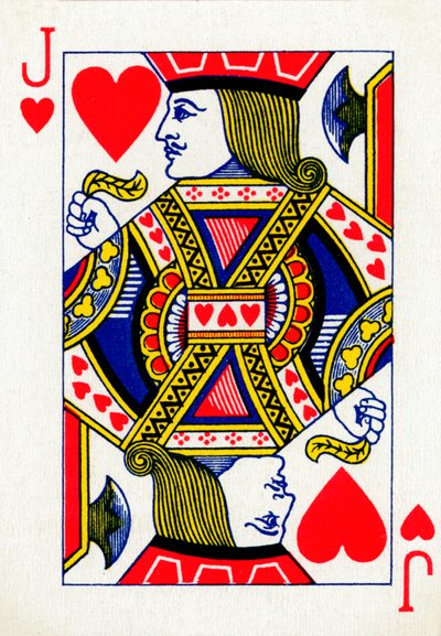 Goodall＆Son Ltd.トランプのデッキからのハートのジャック、c1940 作： Unbekannt