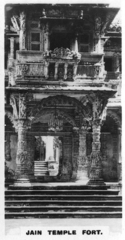 ジャイナ寺院の砦、アーメダバード、インド、c1925 作： Unbekannt