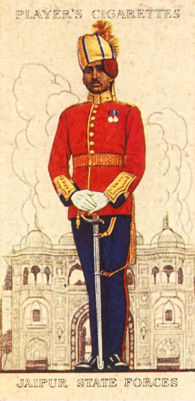 ジャイプール州軍、1936年。 作： Unbekannt