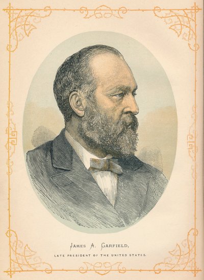 ジェームズ・ガーフィールド、1893年アメリカ合衆国大統領、1893年 作： Unbekannt