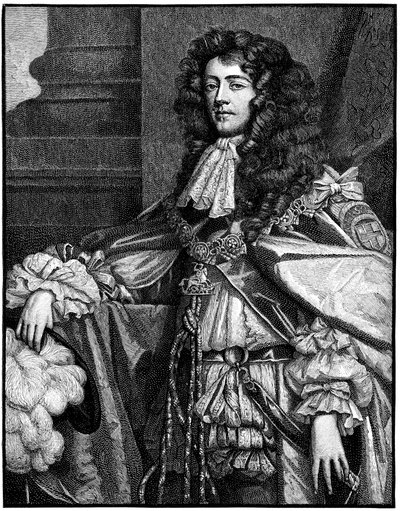ジェームズ、モンマス公1649-1685、スコットランドとイングランドの王位にふりをする 作： Unbekannt
