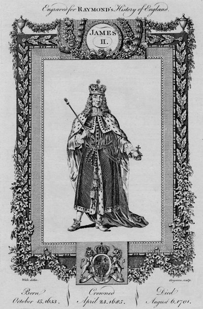 James II、c1787 作： Unbekannt