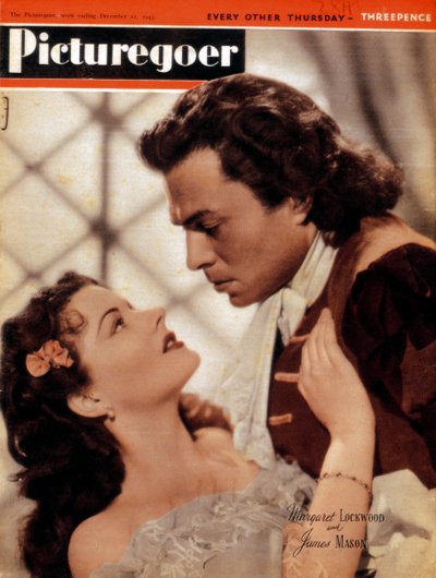 ジェームズ・メイソン1909-1984およびマーガレット・ロックウッド1916-1990、俳優、1945 作： Unbekannt