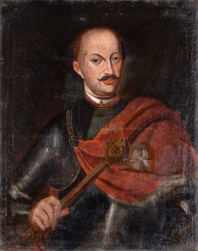 Jan Kazimierz Sapieha 16371730、リトアニアのグランドヘットマン、18世紀初頭。 作： Unbekannt
