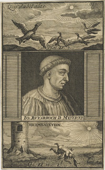 Jan van Ruusbroec 1293-1381、1711。 作： Unbekannt