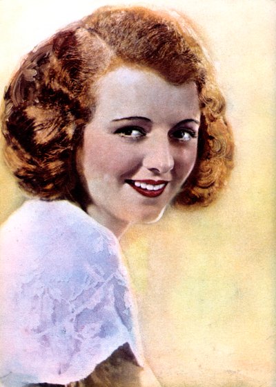 ジャネット・ゲイナー、アメリカの女優、1934-1935 作： Unbekannt