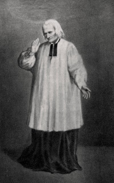 Jean-Marie Vianney、Cure dArs、フランスの司祭、1858 作： Unbekannt