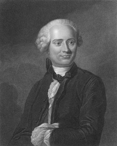 ジャンルロンダロンベール、18世紀フランスの哲学者および数学者、1834年 作： Unbekannt