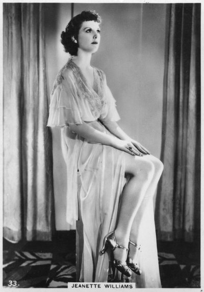 ジャネットウィリアムズ、c1938 作： Unbekannt