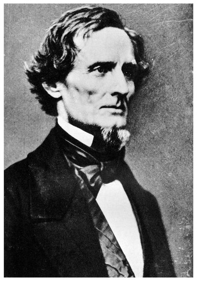 南北アメリカ大統領ジェファーソン・デイビス、c1855-1865 1955 作： Unbekannt
