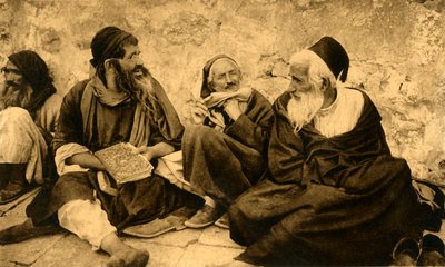 エルサレム-嘆きの壁のユダヤ人、c1918-c1939。 作： Unbekannt