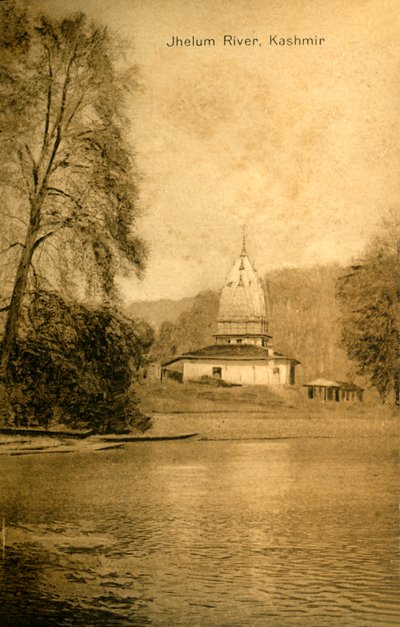 Jhelum River、カシミール、c1918-c1939。 作： Unbekannt