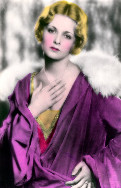 ジョーン・ベネット1910-1990。アメリカの女優、20世紀 作： Unbekannt
