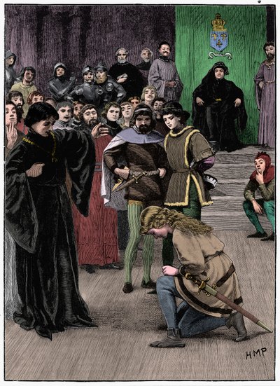 ジャンヌダルク、c1880 作： Unbekannt