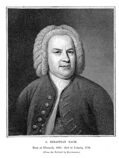 ヨハン・セバスチャン・バッハ1685-1750、ドイツの作曲家、オルガニスト、1746 作： Unbekannt