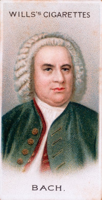 ヨハン・セバスチャン・バッハ 1685-1750、ドイツの作曲家・オルガン奏者、1912年 作： Unbekannt