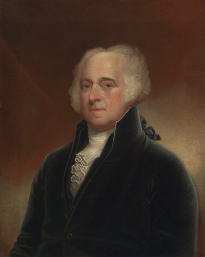 ジョン・アダムス、c。 1815年。 作： Unbekannt