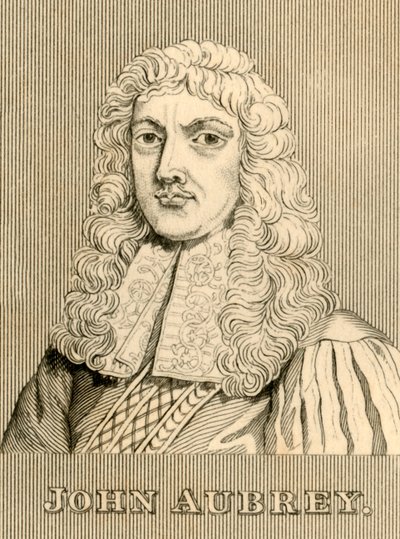 ジョン・オーブリー、1626-1697、1830。 作： Unbekannt