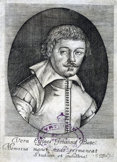 ジョン・ベイト、イギリスの作家、1635年頃 作： Unbekannt