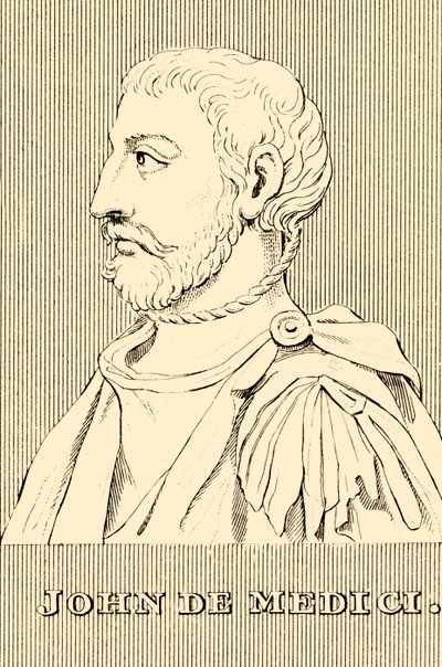 ジョン・デ・メディチ、1498-1526、1830。 作： Unbekannt