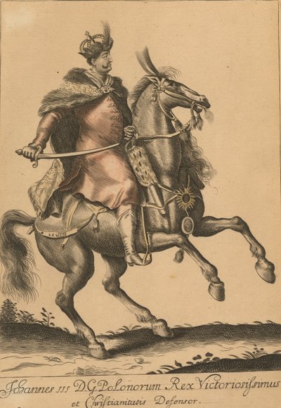 ジョンIIIソビエスキー1629-1696、ポーランド国王、リトアニア大公、1683年 作： Unbekannt
