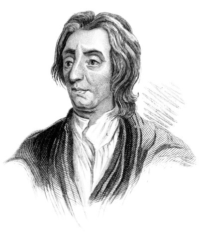 ジョン・ロック、英語哲学者、c1850 作： Unbekannt