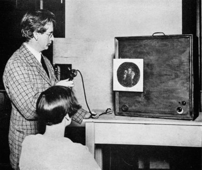 ジョンロジベアード1888-1946、スコットランドの電気技師、テレビのパイオニア、1920年代 作： Unbekannt