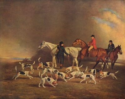ジョンパウレットと彼の猟犬、c18から19世紀、1929 作： Unbekannt