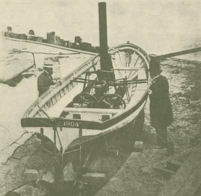ジョンスティーブンスツインスクリュー汽船、1804年、c1930年に建てられました。 作： Unbekannt