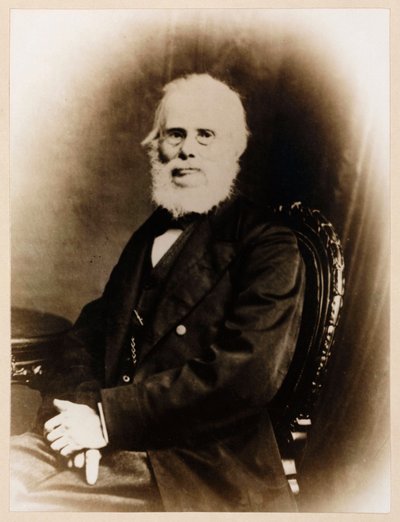ジョン・ストリングフェロー、イギリスの先駆的飛行家、1880年頃 作： Unbekannt