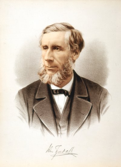 ジョンティンダル、アイルランド生まれのイギリスの物理学者、科学の普及者、c1880 作： Unbekannt