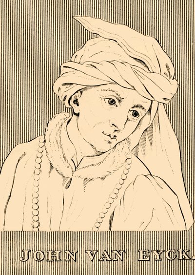 ジョンヴァンアイク、c1390-1441、1830年。 作： Unbekannt