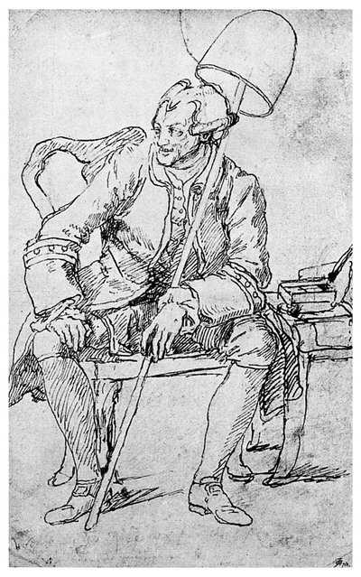 ジョン・ウィルクス、イギリスの政治家、1762-1763 1895 作： Unbekannt