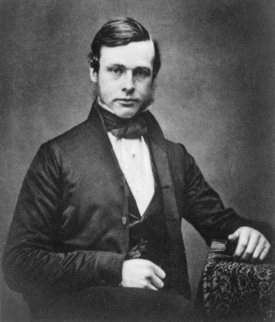 ジョセフ・リスター、英国の外科医であり、消毒手術のパイオニア、c1855 作： Unbekannt