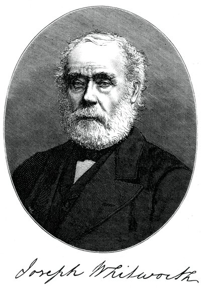 ジョセフウィットワース、イギリス人エンジニア、起業家、発明家、c1880 作： Unbekannt