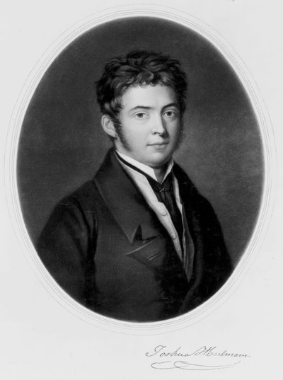 ジョシュア・ハイルマン、フランスの発明家、1825年頃 作： Unbekannt