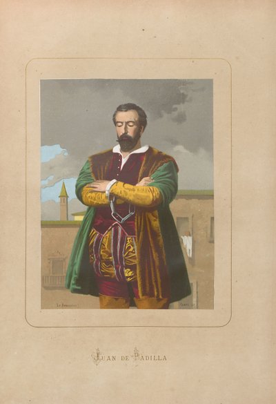 フアン・デ・パディーリャFrom: Hombres y mujeres celebres de todos los tiempos by Juan Landa, 1875-1877. 作： Unbekannt