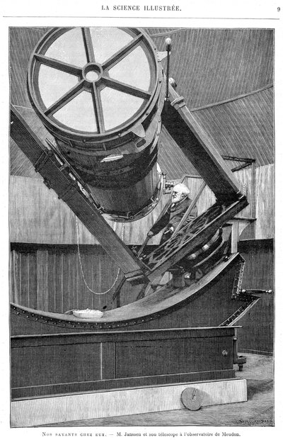 ジュールピエールセザールヤンセン、フランスの天文学者、1893年 作： Unbekannt