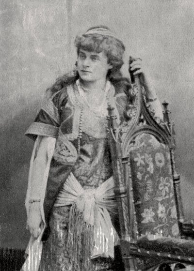 ジュリーフェイギン、フランスの女優、1881年 作： Unbekannt