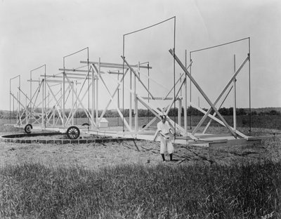 カールグースジャンスキー、アメリカの物理学者および無線技師、c1940 作： Unbekannt
