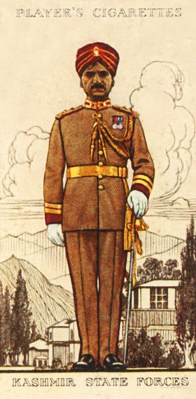 カシミール州軍、1936年。 作： Unbekannt