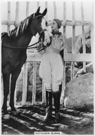キャスリーンバーク、アメリカの映画女優、c1938 作： Unbekannt