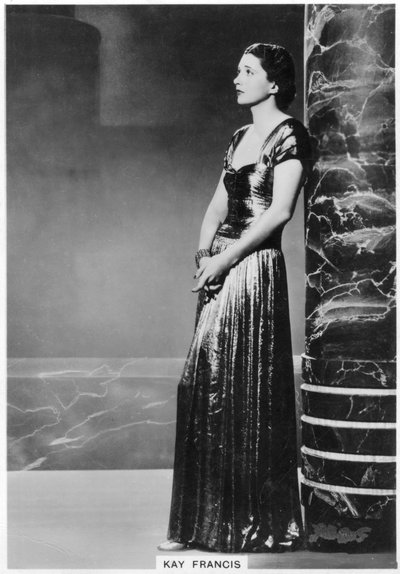 ケイフランシス、アメリカの舞台および映画女優、1938 作： Unbekannt