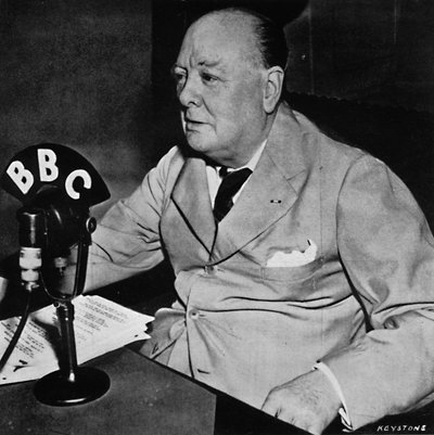 1943年にワシントン州のホワイトハウスから自宅と連絡を取り合う 作： Unbekannt