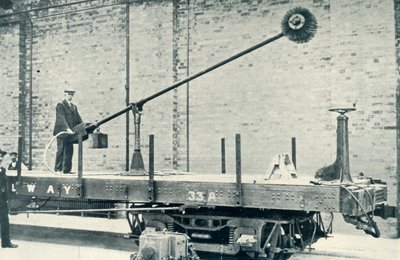 トンネルを清潔に保つ、1922年。 作： Unbekannt