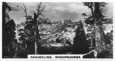 ビーチウッド、インド、ダージリン、c1925のキンチンジュンガ 作： Unbekannt