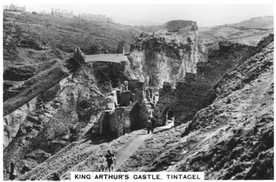 アーサー王の城、ティンタジェル、1937 作： Unbekannt