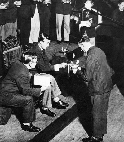 思い出のTOC H照明ランプのパトロンとしてのエドワード8世、ウェストミンスター、1936年 作： Unbekannt