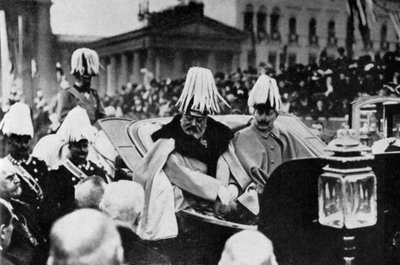 エドワード7世王とカイザーヴィルヘルム2世、ベルリンで1909年2月1964 作： Unbekannt